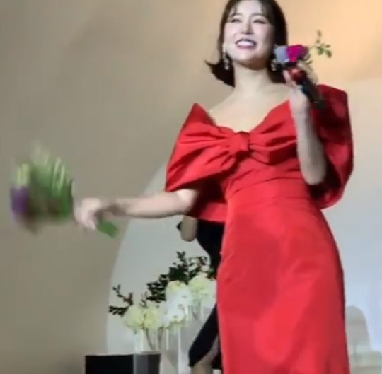 나비 결혼소감(사진=나비 인스타그램 캡처)